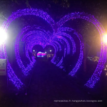 Guirlande lumineuse LED de décoration de vacances de barre de Noël pour usage extérieur
